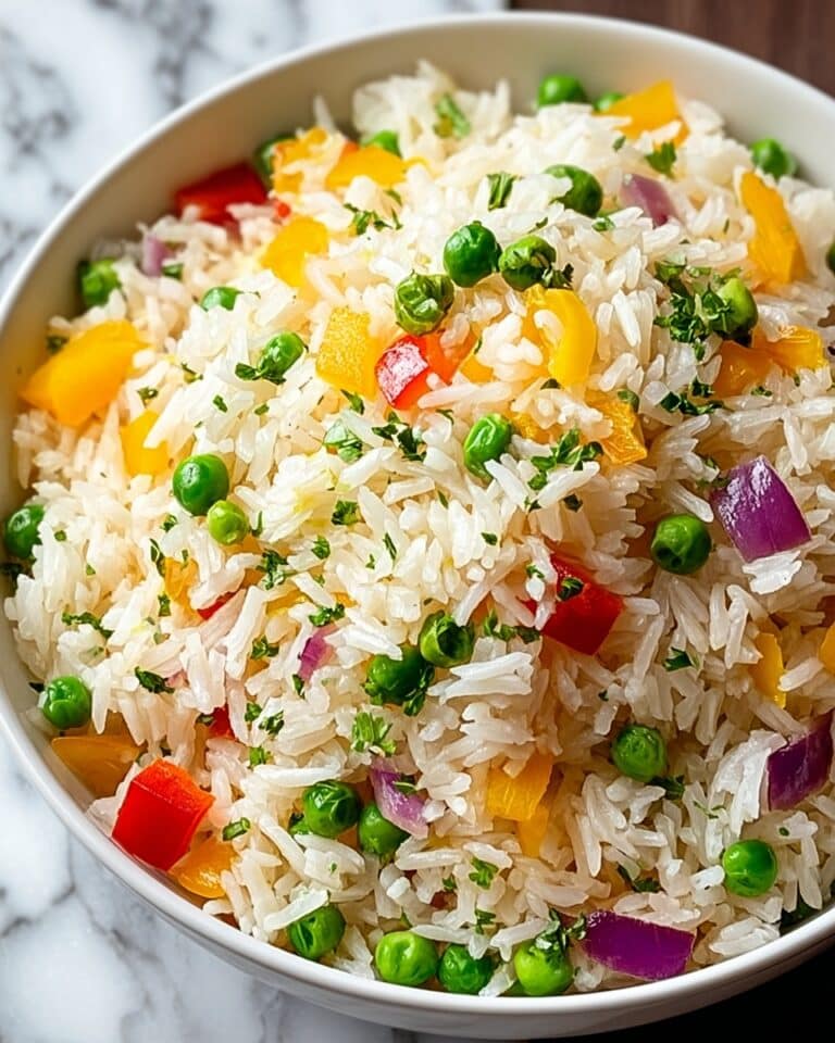 Island Coconut Pepper Rice Recipe