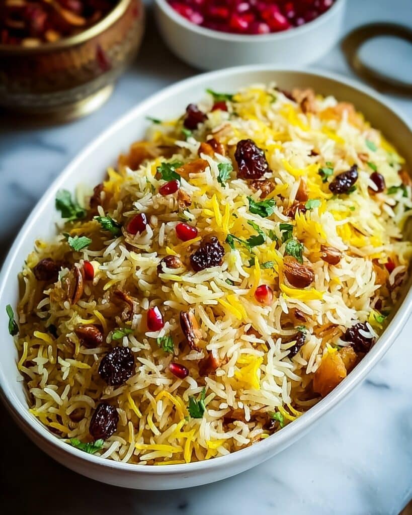 Persian Jeweled Rice: A Delightful Taste Journey! Recipe
