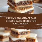Decadent Fig and Cream Cheese Bars - Alrightwithme Recipe