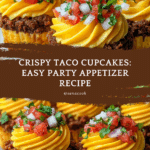 Taco Cupcakes Delight: A Flavorful Appetizer Recipe