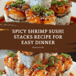 Spicy Shrimp Sushi Stacks: A Delicious Twist Awaits! Recipe