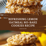 Lemon Oatmeal No-Bake Cookies Recipe