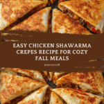 Chicken Crepes Shawarma Recipe