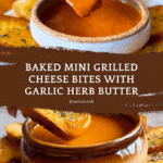 MINI (baked) GRILLED CHEESE! Recipe