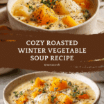 Tasty Roasted Winter Vegetable Soup Recipe