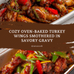 Smothered Oven-Baked Turkey Wings Recipe