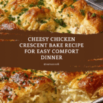 Cheesy Chicken Crescent Bake Recipe