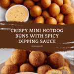 mini hotdog buns Recipe