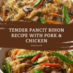 Classic Pancit Bihon with Very Tender Meat Recipe