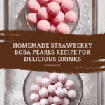 Strawberry Boba Pearls Recipe