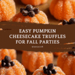 Pumpkin Cheesecake Truffles Recipe