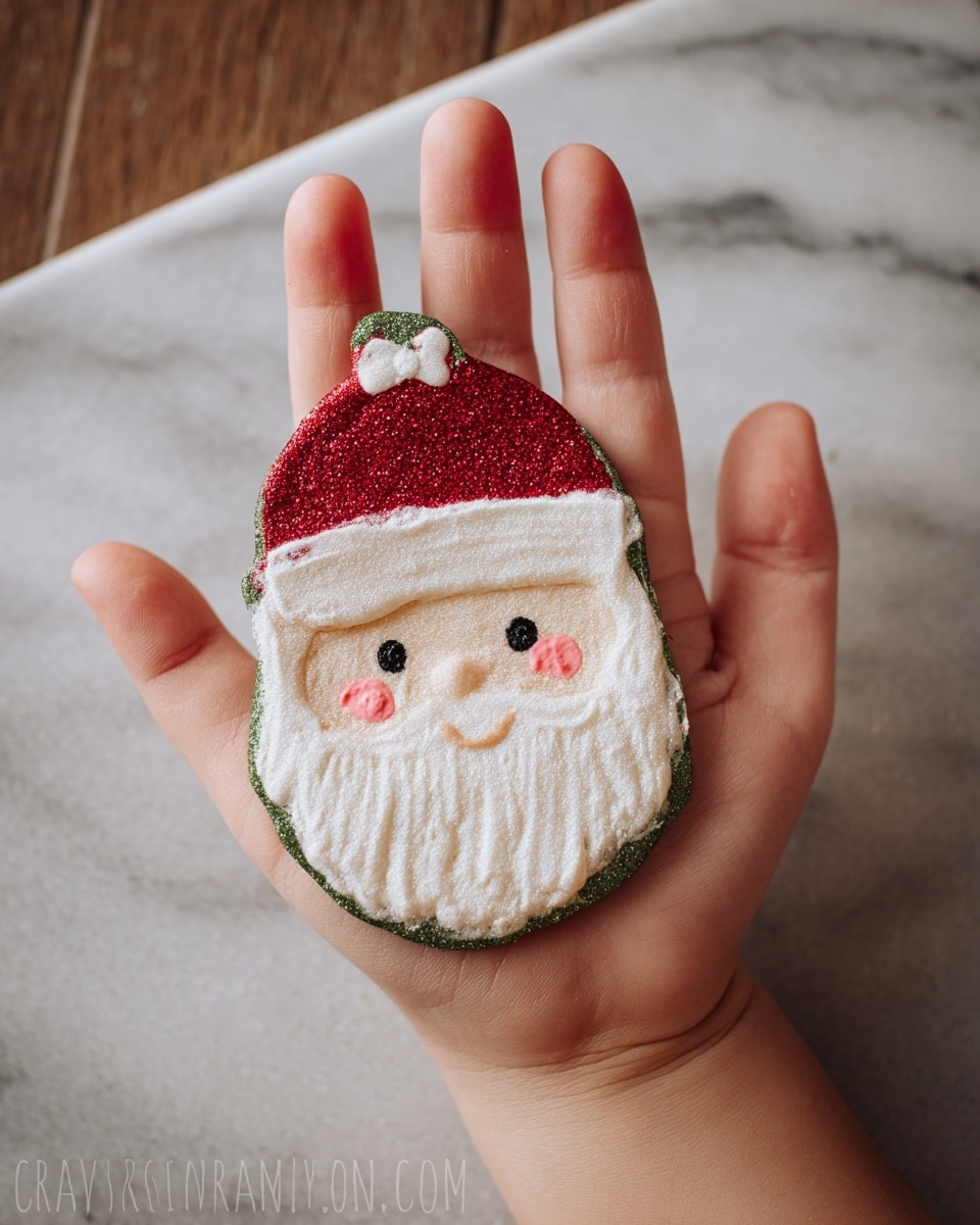 A close-up image shows a child's hand pressed flat on a large, uneven circle of pale dough spread out on a white marbled surface dusted lightly with flour. A woman's hand is holding a thin wooden stick, carefully tracing around the child's fingers, cutting the dough to the shape of the hand. A wooden rolling pin with a rich brown color rests on the surface near the top left of the dough circle. The dough texture looks soft and slightly grainy, and some flour is scattered around the edges. Photo taken with an iphone --ar 4:5 --v 7
