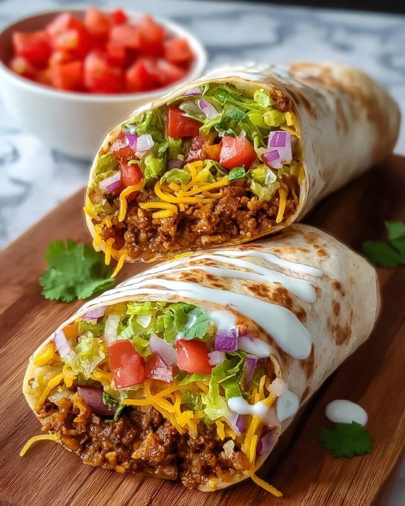 10-Minute Vegan Burrito Wraps Recipe