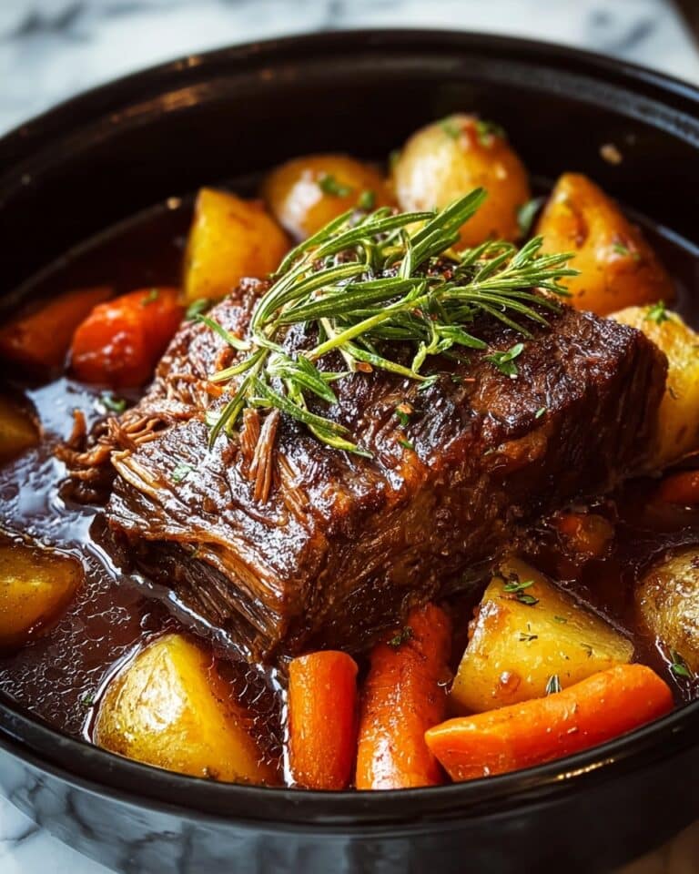 Apple Cider Braised Beef Shoulder: Easy Comfort Food Bliss Recipe