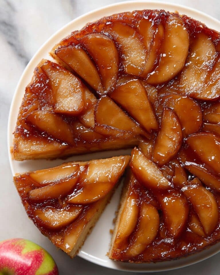 Brown Butter Apple Upside Down Cake Recipe