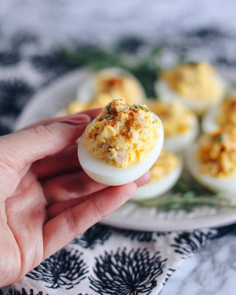 Crack Chicken Deviled Eggs Recipe