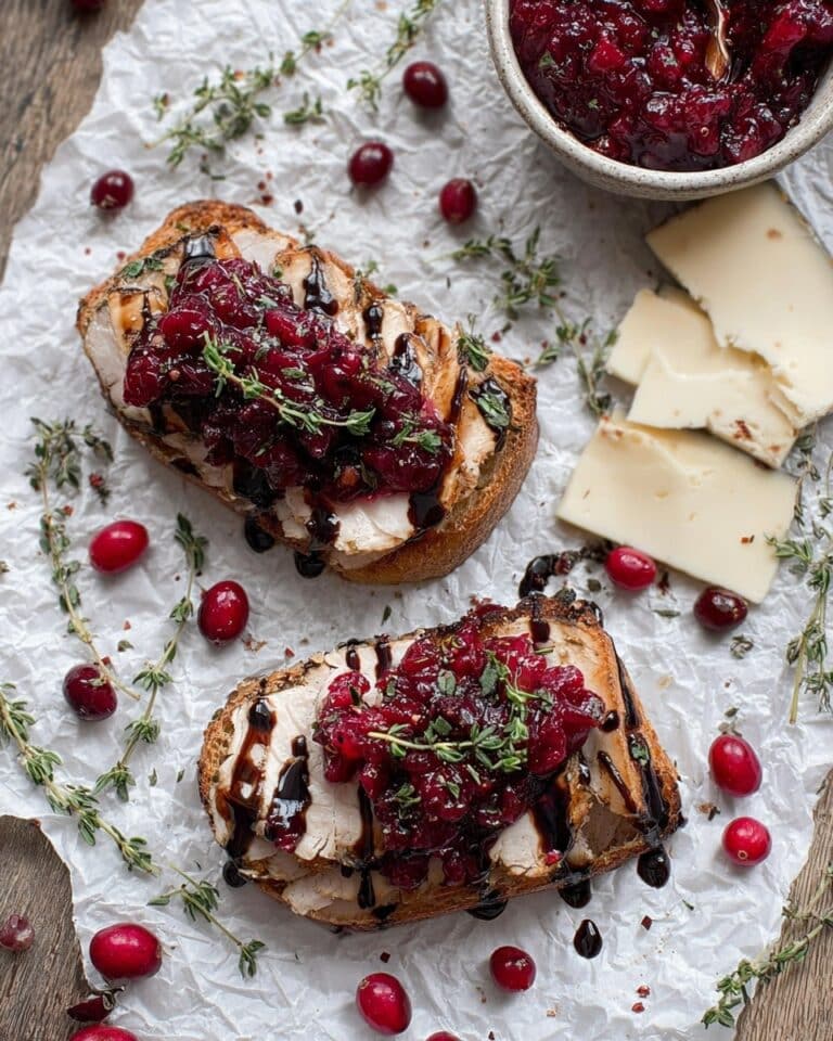 Turkey Cranberry and Brie Paninis Recipe
