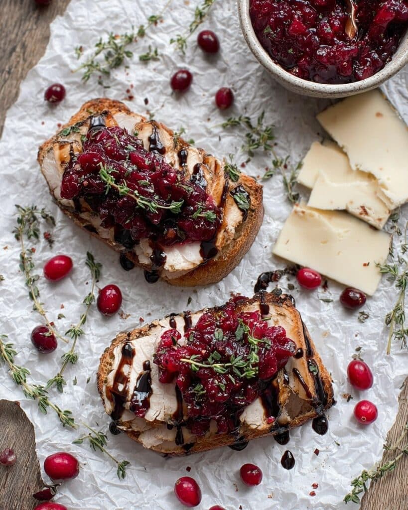 Turkey Cranberry and Brie Paninis Recipe