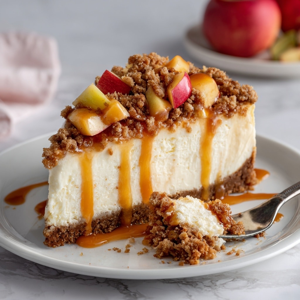 Apple Crisp Cheesecake Recipe