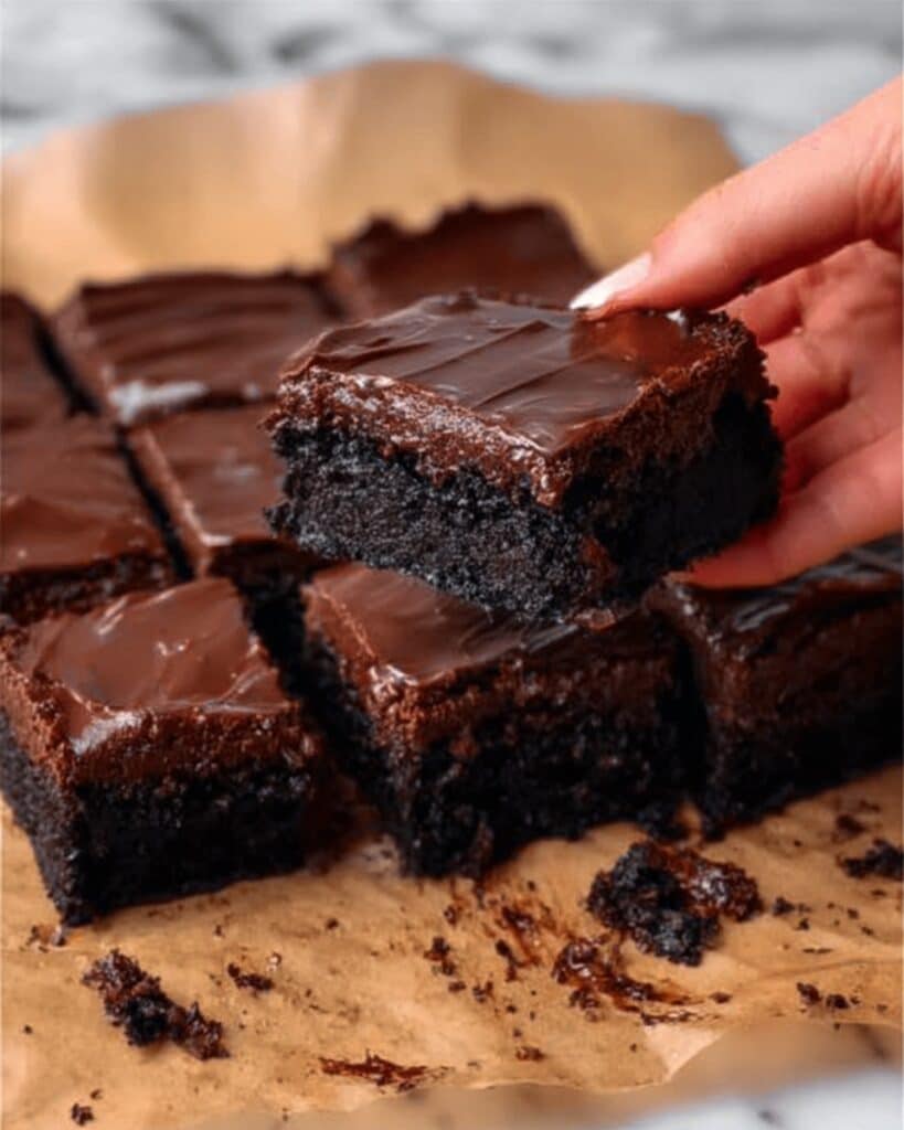 Southern Fudge-Pan Brownies Recipe