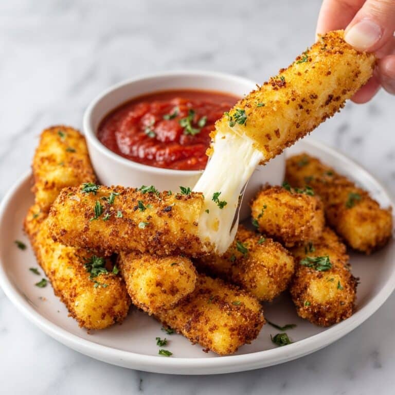 Homemade Mozzarella Sticks: Crispy, Cheesy Perfection at Home Recipe