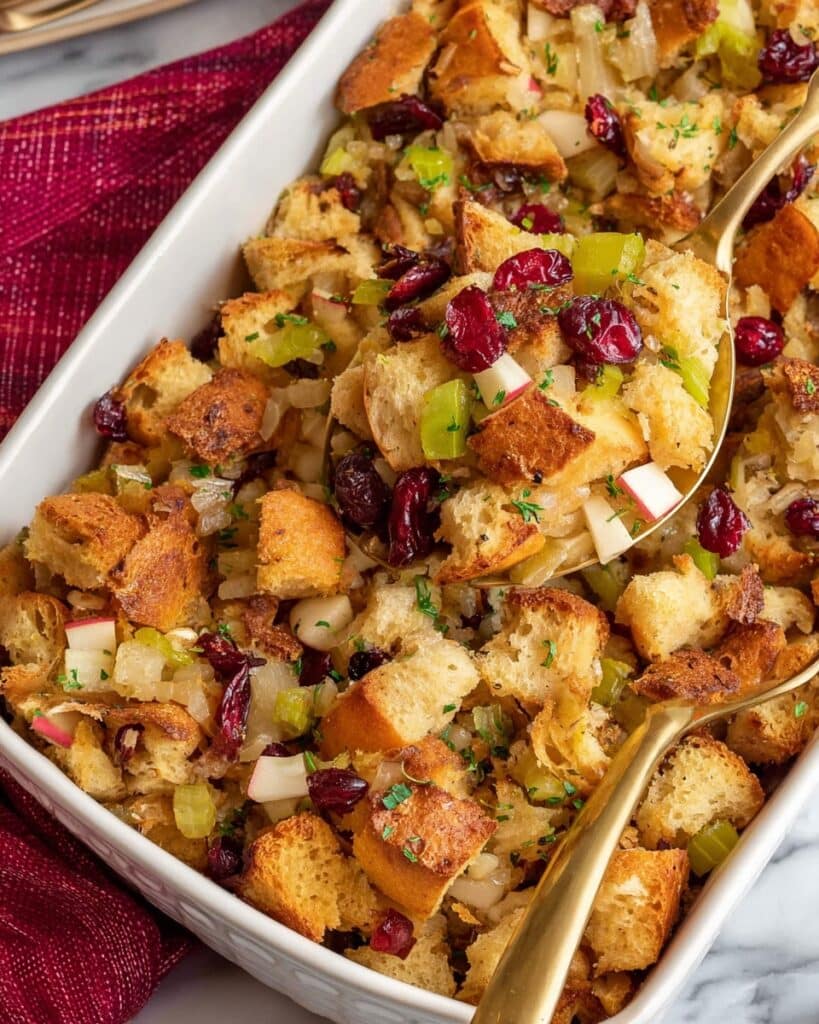 Apple Cranberry Stuffing Recipe