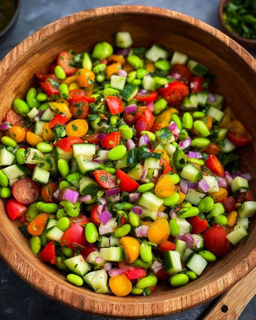 Protein-Packed Edamame Salad Recipe (20 Minutes) Recipe
