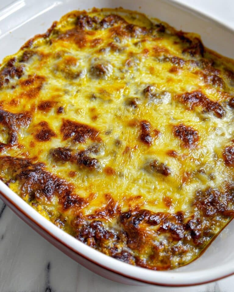 Philly Cheesesteak Casserole Recipe