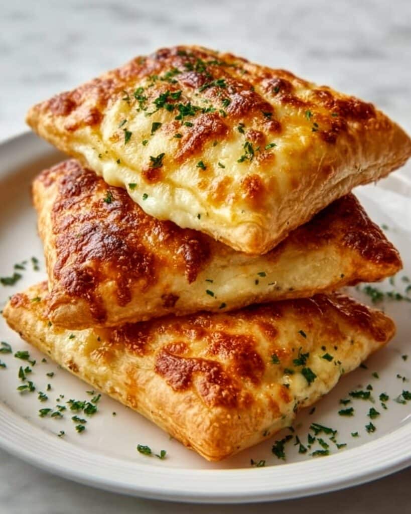 Homemade Easy Cheesy Pizza Pockets Recipe