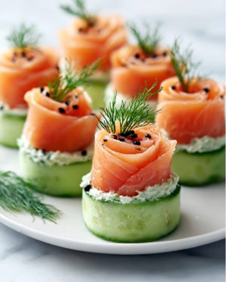 Avocado Mousse with Smoked Salmon and Fresh Herb Garnish Recipe