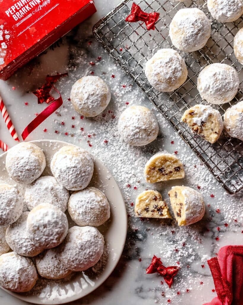 Vanilla Pecan Snowball Cookies Recipe