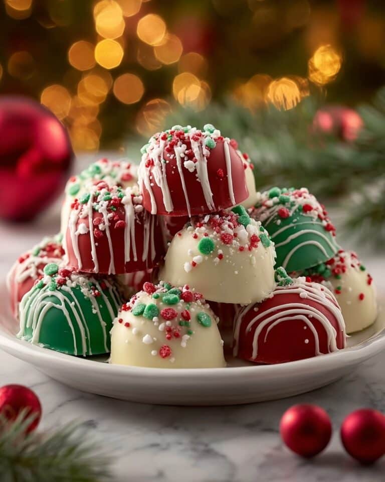 No-Bake Christmas Cheesecake Bites Recipe