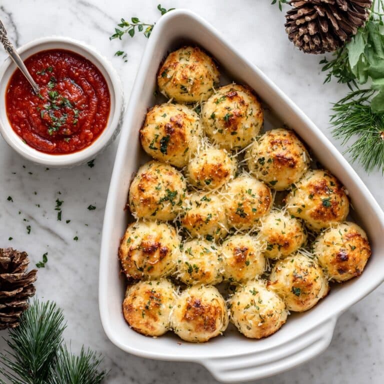 Garlic-Parmesan Pull-Apart Christmas Tree Recipe