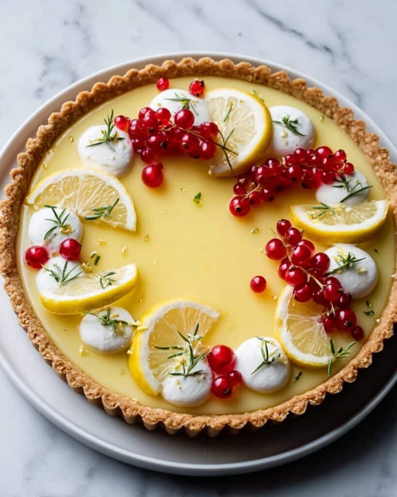 No-Bake Lemon Biscoff Tart Recipe