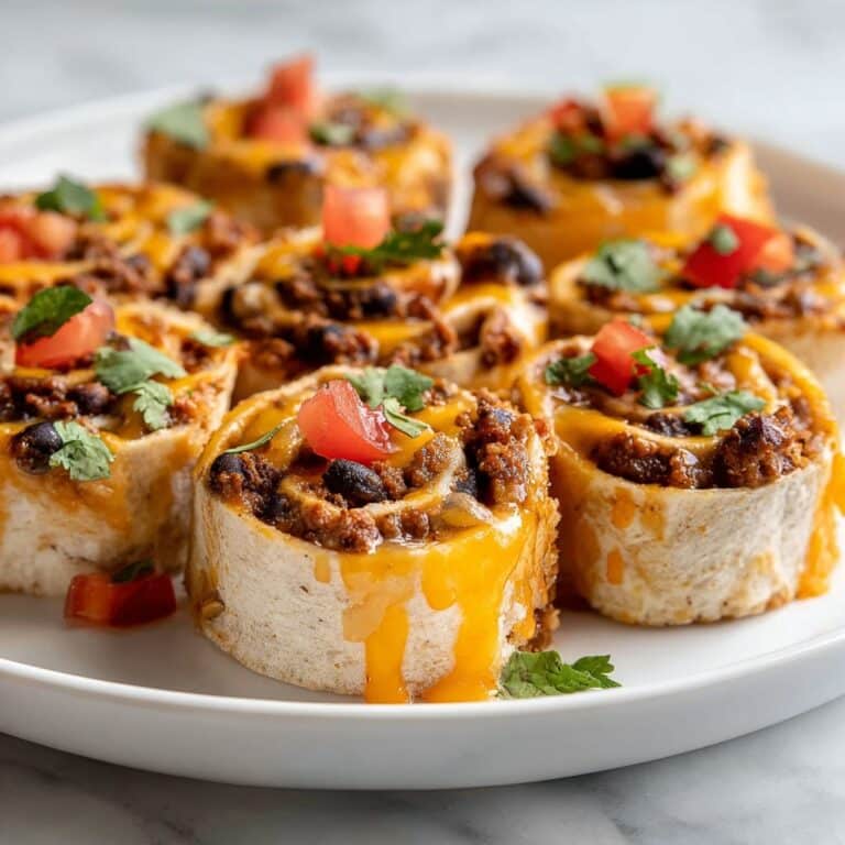 Creamy Taco Pinwheels Recipe