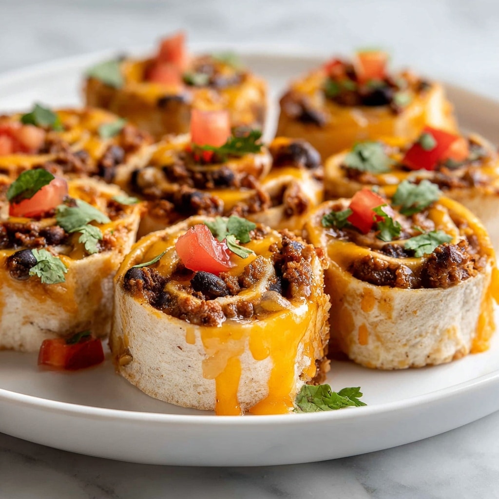 Creamy Taco Pinwheels Recipe