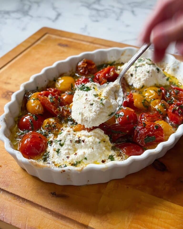 Roasted Cherry Tomato & Creamy Bean Dip with Sourdough Recipe