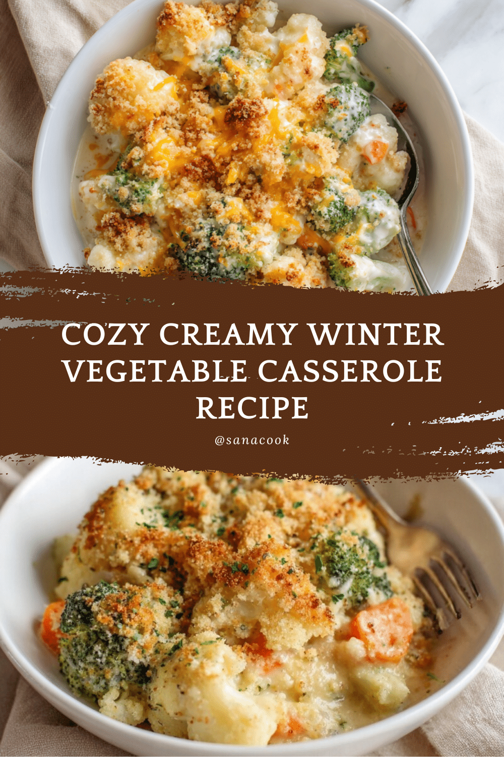 Creamy Winter Vegetable Casserole - Perfect Cozy Side Dish