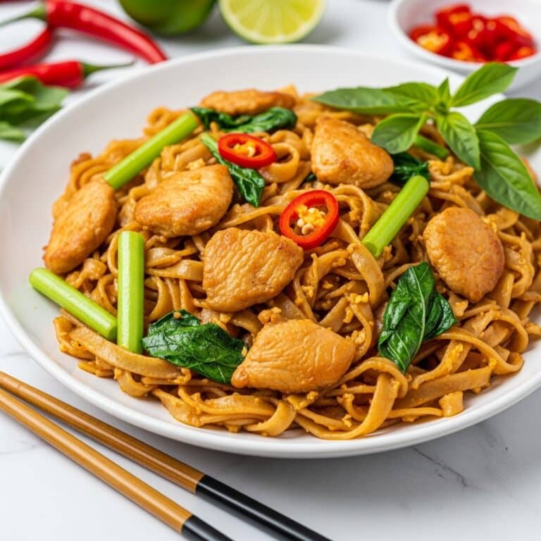 Drunken Noodles (Pad Kee Mao) Recipe