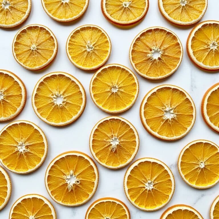 How to Make Dried Orange Slices Recipe