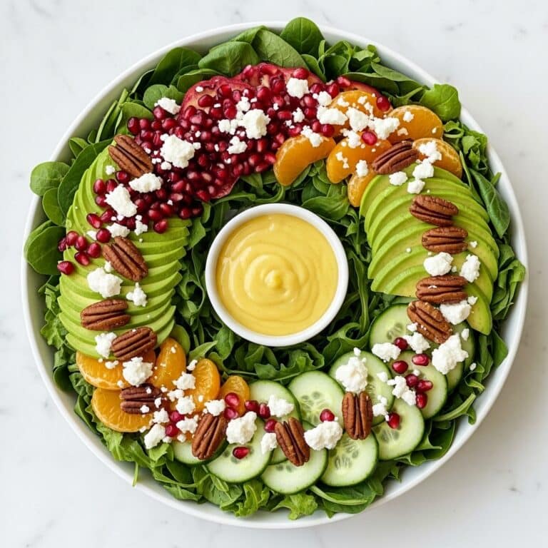 Pomegranate Mandarin Salad with Avocado and Feta Recipe