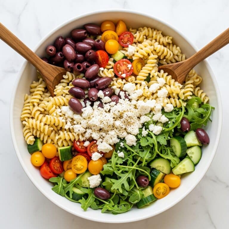 Greek Chickpea Pasta Salad (Gluten-Free) Recipe