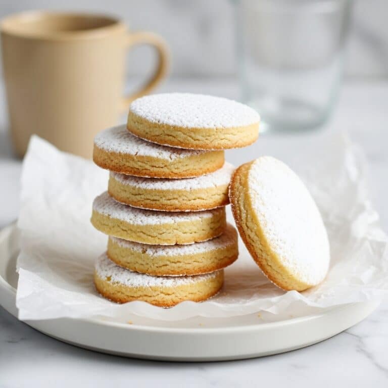 Hazelnut Shortbread Cookies Recipe