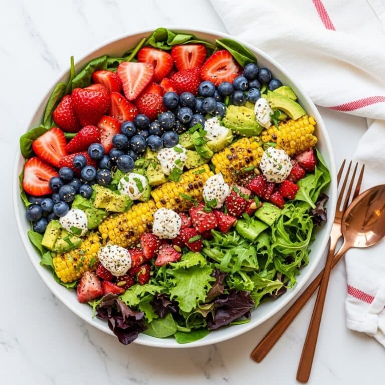 Strawberry Avocado Corn Salad Recipe