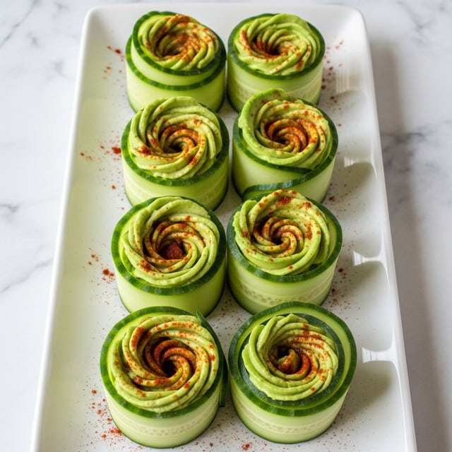 Cucumber Avocado Rolls Recipe
