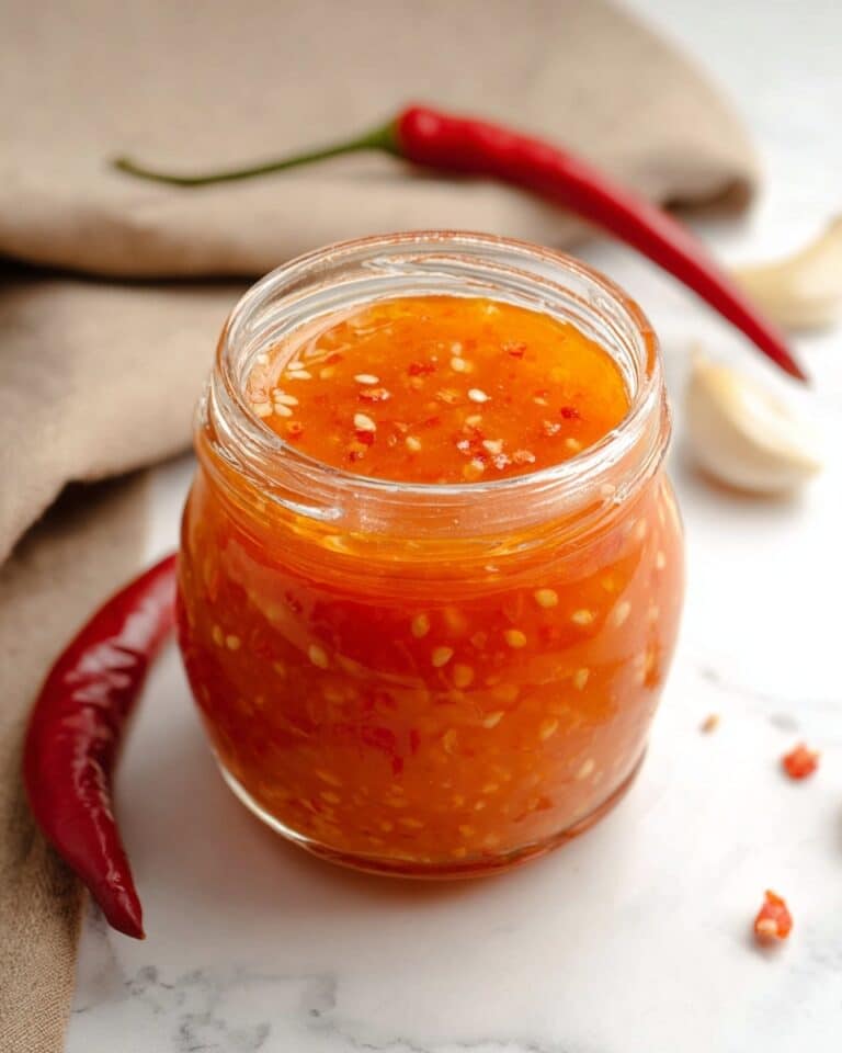 Sweet Chilli Sauce with Fresh Chillies Recipe