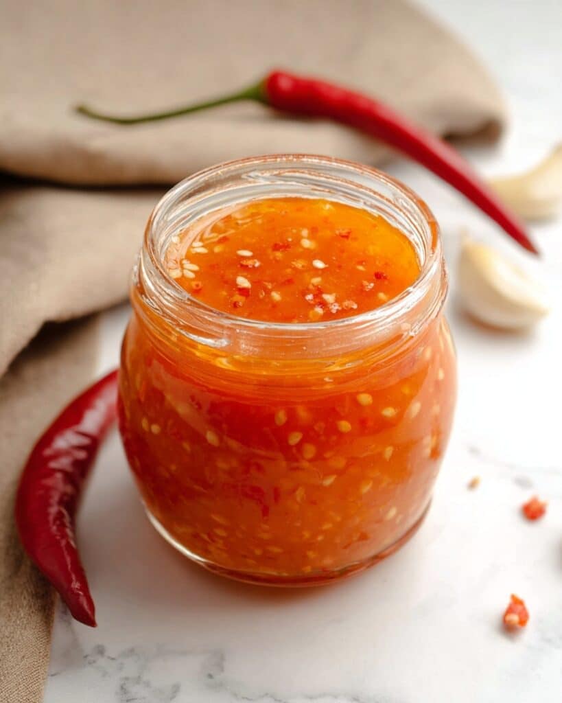 Sweet Chilli Sauce with Fresh Chillies Recipe