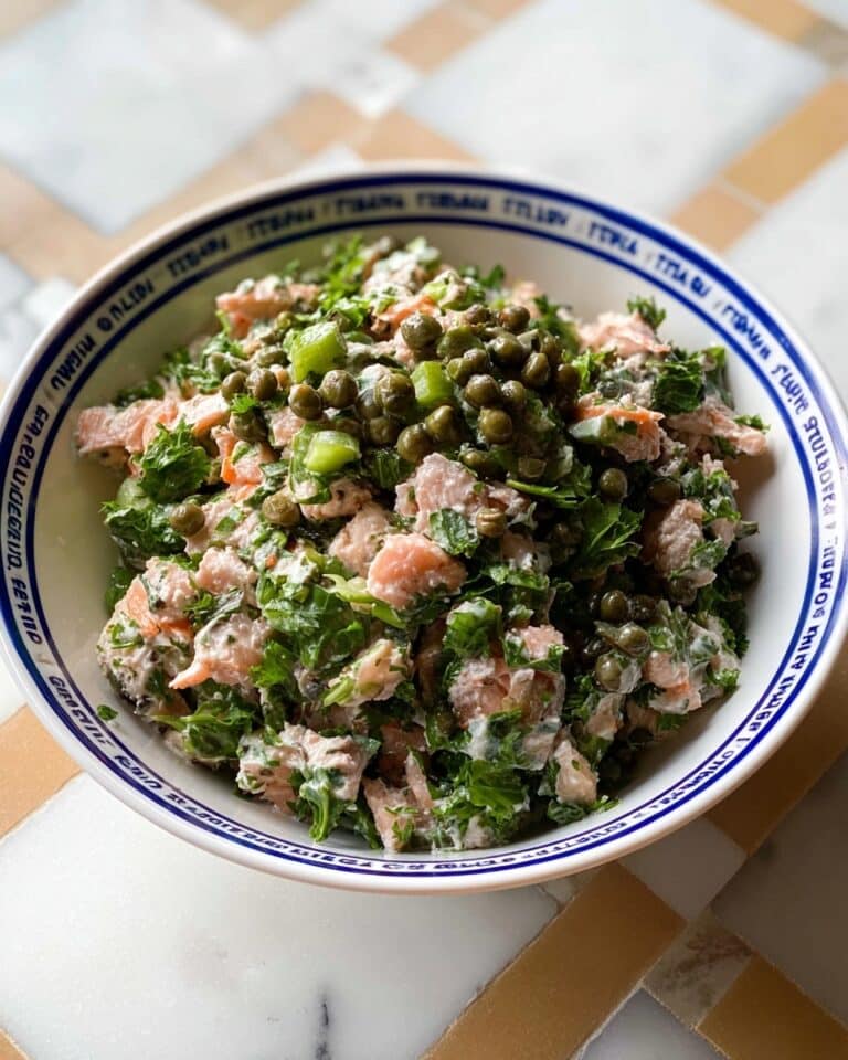 Easy Sardine Salad with Green Onions, Capers, and Lemon Recipe