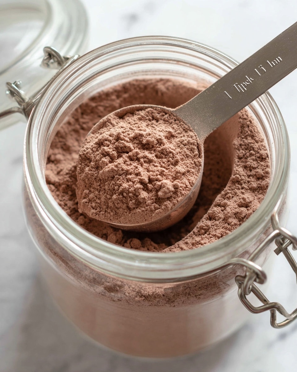 A clear glass mug filled with thick, light brown hot chocolate, topped generously with a fluffy layer of white whipped cream that is uneven and slightly melting into the drink, drizzled with light caramel-colored syrup and sprinkled lightly with fine brown cinnamon powder. The mug sits on a white marbled surface, and the background is soft and white, giving a clean and fresh look. photo taken with an iphone --ar 4:5 --v 7