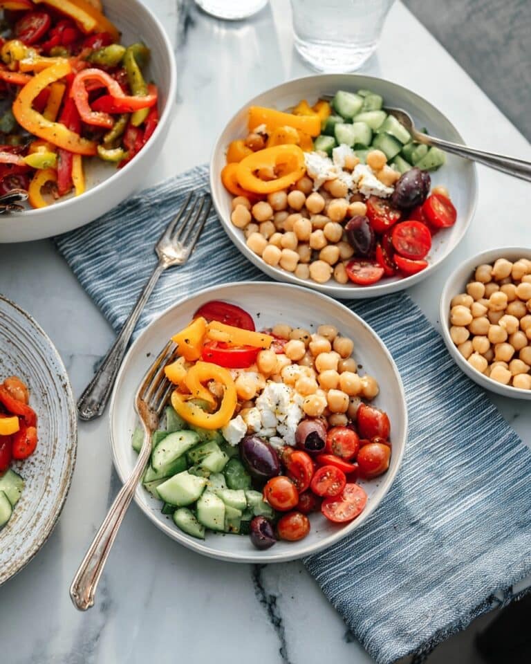 Greek Chickpea Salad Recipe